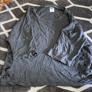 Nsf ripped t shirt